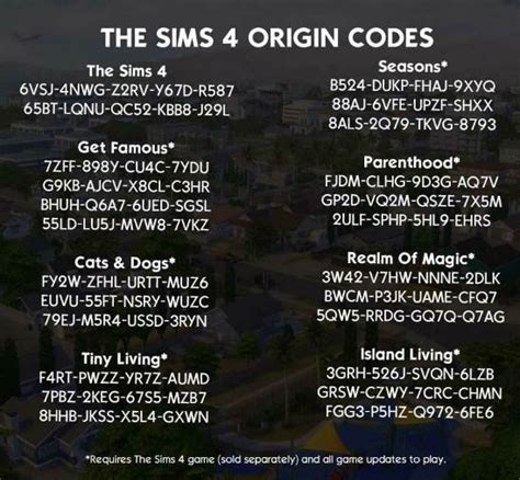 origin promo code sims 4|77+ Free EA Redeem Codes for August 2024.